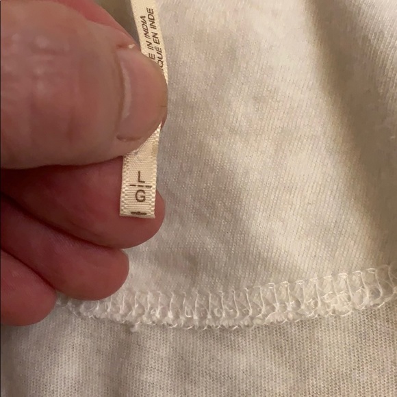 NWOT Free People off wht w/lace top - Picture 6 of 6